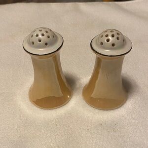 Vintage luster ware salt & pepper shakers they were made in Czechoslovakia